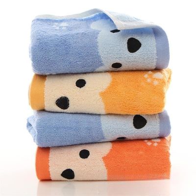 Hotel en reis benodigdheden bamboe vezel handdoek met schattig tekenfilm dierontwerp