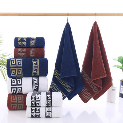 Vierkante QUICK-DRY Witte 100% katoen Luxe Hotel handdoek voor snelle absorptie