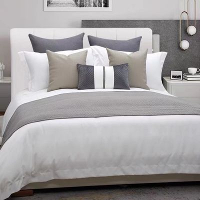 Bloem gedrukt luxe beddengoed Set voor Queen Size Bed 7 Piece Duvet Cover Set