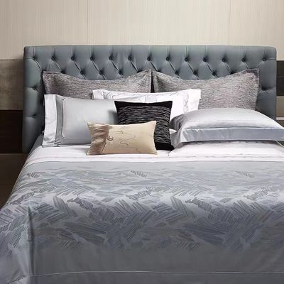 Bloem gedrukt luxe beddengoed Set voor Queen Size Bed 7 Piece Duvet Cover Set