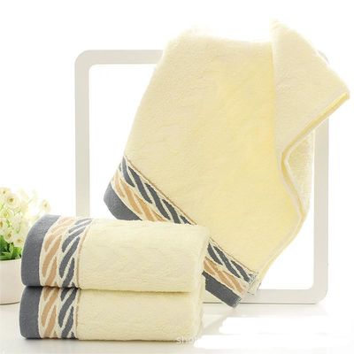 Home Hotel en Sport Cotton absorberende handdoeken met gepersonaliseerd logo ontwerp