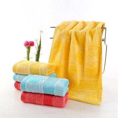 Bereik maximale absorptie met ons Jacquard Pattern Houtvezel Donkere Volwassen Grote Handdoek