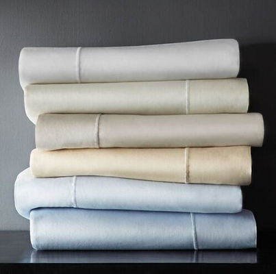Zwakke pure bamboe platte lakens met diepe zakken Comforters Set Queen beddengoed voor thuis