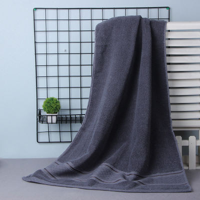 Zwakke en pluche organische katoenen handdoekrol voor een comfortabele badbeleving