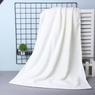 Zwakke en pluche organische katoenen handdoekrol voor een comfortabele badbeleving