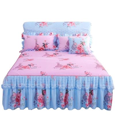 Hotel stijl dubbel kant bedden met bedrok dekbed waterdicht beddengoed set