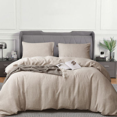Duurzame 100% natuurlijke zuivere vlas linnen hennep 170 gsm linnen dekbed beddengoed set