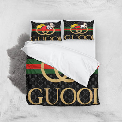Hotel-stijl beddengoed set luxe King Size 100% polyester 3D gedrukt dekbed