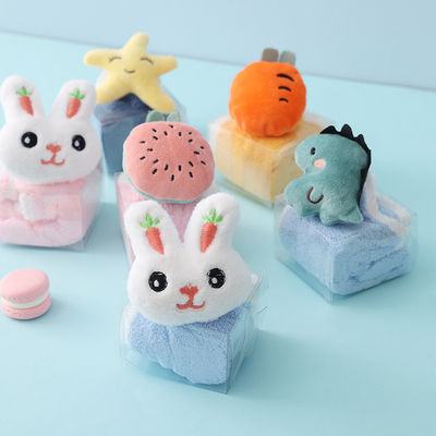 Hotel Badkamer Handdoek Set Super Absorberende Polyester Handdoeken in Adorable Cartoon Designs