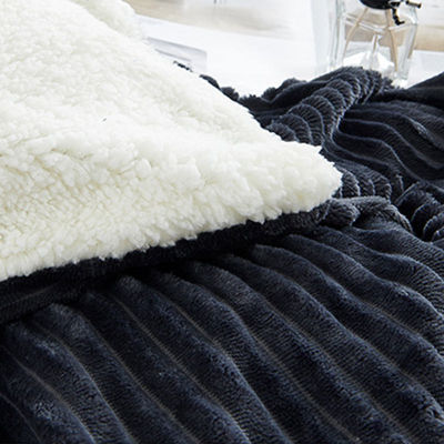 Gepersonaliseerde grootte fluweel beddengoed set 4pcs dik flannel vlies dekbed voor de winter