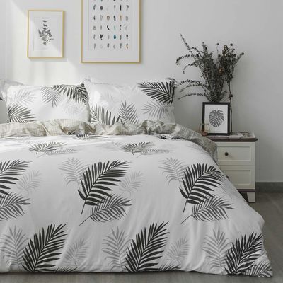 3PCS op maat gemaakte kleuren luxe dekbed set 100% katoen designer beddengoed set