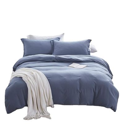 200TC draadgetal Custom kleurrijke hotel beddekket set met katoenen vulstof