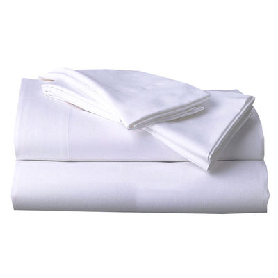 Op maat gemaakte dekbed en lakens Wit 100% katoenen beddengoed voor luxe hotelcomfort