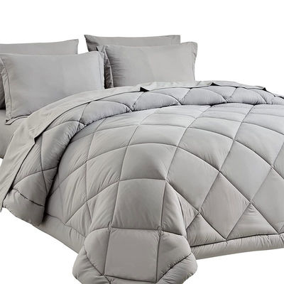 Zachte en milieuvriendelijke huishoudelijke beddengoed Sustainable 3 Piece Microfiber Duvet Bedding Set