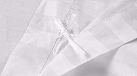 Hotelbedkleding Bolster kussen Single Double Queen King Cotton/CVC 40S 1en 3cm Streep