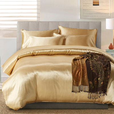 Persoonlijke zijde beddengoed set met 3 stuks king size beddekken en 133 * 72 stofdichtheid