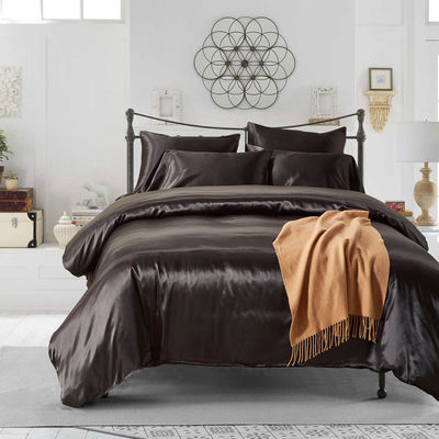 Persoonlijke zijde beddengoed set met 3 stuks king size beddekken en 133 * 72 stofdichtheid