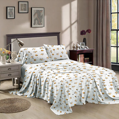 100% polyester multi-size op maat gedrukte plaat set voor Queen Size en King Fitted Plaat