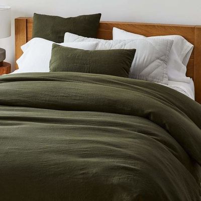 Geniet van onze 100% Franse linnen beddengoed Set dekbed Set voor een luxe slaap