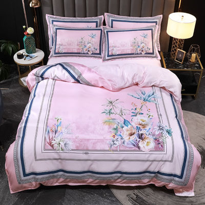 2023 Queen Size Cartoon Style Diagonale Bedden Set met Diagonale Patroon