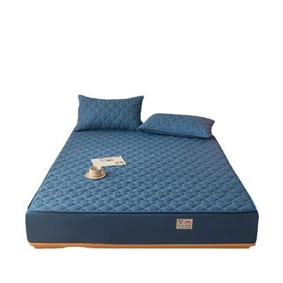 Waterdicht zacht ritsmatrasbedekking gewatteerd Jacquard waterdicht matrasbeschermer
