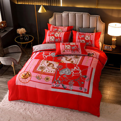 Custom Design Ademhalend Polyester Fiber Luxe Single Bed Sheet Set Voor Baby Luxe