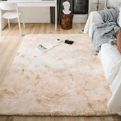 Moderne gemengde islamitische kleur polyester Shaggy slaapkamer Home Decoratieve tapijt voor commerciële