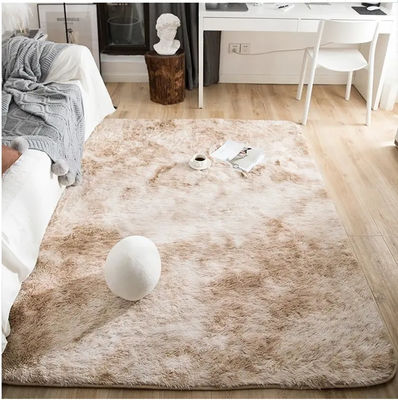 Moderne gemengde islamitische kleur polyester Shaggy slaapkamer Home Decoratieve tapijt voor commerciële