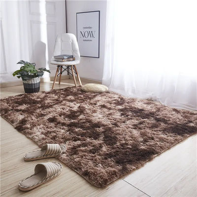 Moderne gemengde islamitische kleur polyester Shaggy slaapkamer Home Decoratieve tapijt voor commerciële