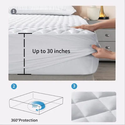 Een eenmalige bedbeschermer voor een gezonde en schone slaapomgeving