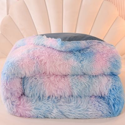 2024 Quilt Blanket Voor Huis Mink Fluweel Comforter Kristal Fluweel Verdikte Warme Winter Zomer