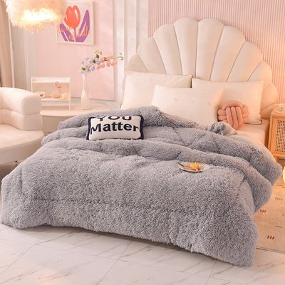 Home Textiel Deken Deken Plüss Mink Fluweel Verdikte Warme Lamsvoet Deken Voor De Winter