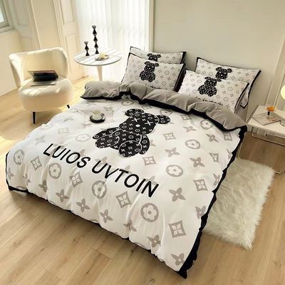 100% polyester witte beddengoed voor bruiloft Luxe beddekken en lakens collecties