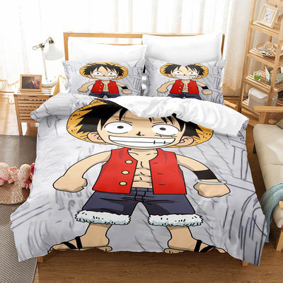 1.8m beddengoed sets met aangepaste foto printen 3D cartoon personages en 40 stof tellen
