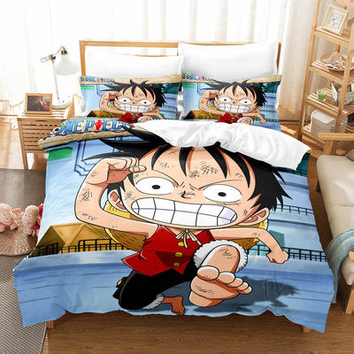 1.8m beddengoed sets met aangepaste foto printen 3D cartoon personages en 40 stof tellen