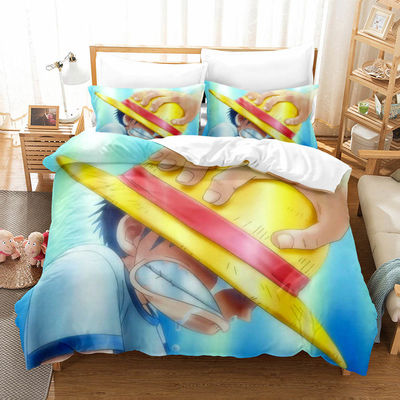 1.8m beddengoed sets met aangepaste foto printen 3D cartoon personages en 40 stof tellen
