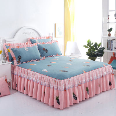 Moderne bloemenplanten beddek beddek beddoek beddoek lakens 3 stuks beddengoed