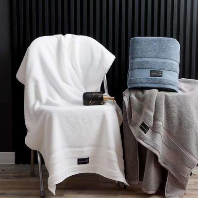 Huis of hotel 100% katoenen baddoek Hoog absorberend rechthoekig douchedoek voor volwassenen