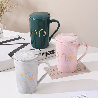 Gravure Printing High Aesthetic Coral Velvet Handdoek Waterbekers Mugs Bruilofts souvenirs