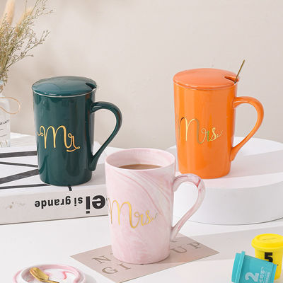 Gravure Printing High Aesthetic Coral Velvet Handdoek Waterbekers Mugs Bruilofts souvenirs
