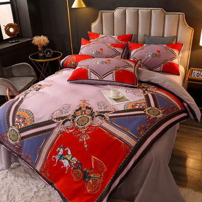 Direct Sheet Sets Bed Bed Bed Set 4 stuks Bed Cover Luxe Bed Sheets Kussen Hoesje