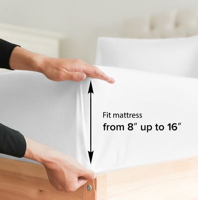 Gepersonaliseerde grootte Adembare koeling 100% polyester beddengoed Set beddengoed in verschillende kleuren