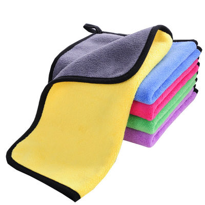 Super Absorberende Microfiber Handdoek Voor Autodrooging 30*40 500g Make-up Remover Stoffen