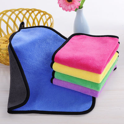Super Absorberende Microfiber Handdoek Voor Autodrooging 30*40 500g Make-up Remover Stoffen