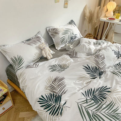 Eenvoudige mode op maat Grootte Bloemen beddengoed Set 2-2,5 kg Gewicht Plant Bloemenontwerp