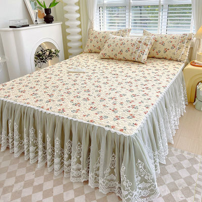 Aanpasbare prinses Wind Franse kant beddengoed Set Alle groepen Europese stijl Four Seasons