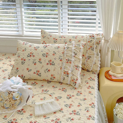 Aanpasbare prinses Wind Franse kant beddengoed Set Alle groepen Europese stijl Four Seasons