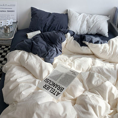 Gepersonaliseerde grootte Luxe beddekket Set in zacht en comfortabel katoen voor een tweepersoonsbed