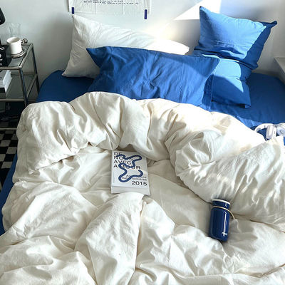 Gepersonaliseerde grootte Luxe beddekket Set in zacht en comfortabel katoen voor een tweepersoonsbed