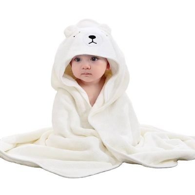 Gepersonaliseerde badjasset voor kinderen zachte en absorberende gehoud handdoeken voor baby's